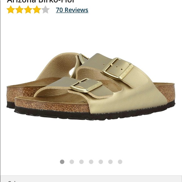 Birkenstock Shoes - Gold Birkenstocks!